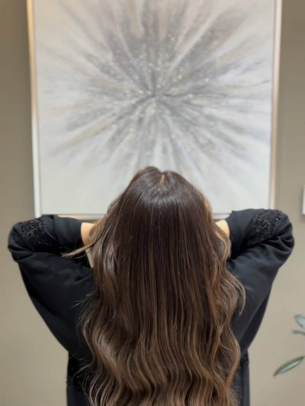 Brunette balayage
